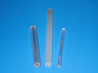 Capillaries and multi-channel tubes for thermocouple covers