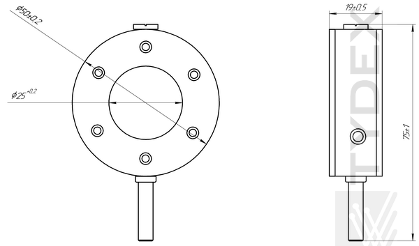 Cuvette for liquid samples